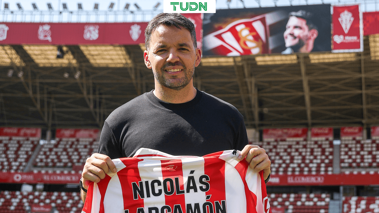 Nicolás Larcamón, nuevo técnico del Sporting de Gijón y así lo presentó