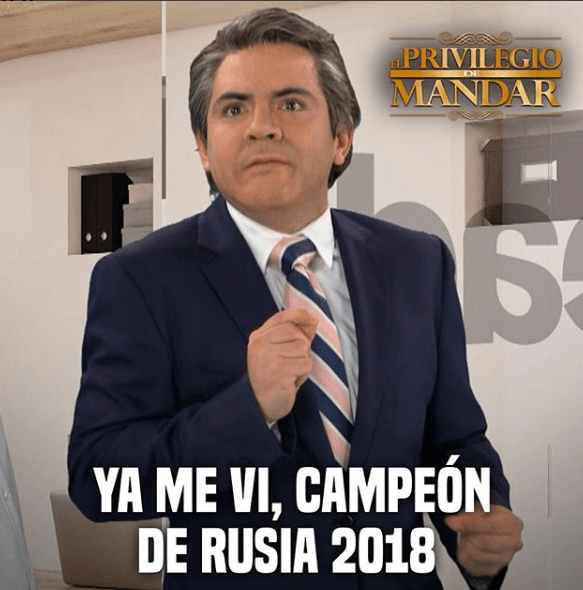 En distintos capítulos ha hecho reír al público al interpretar a Aurelio Nuño, quien fue coordinador de campaña de José Antonio Meade.