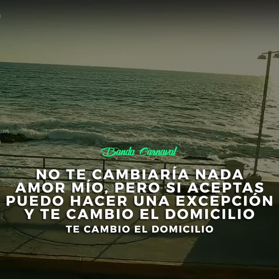 En el álbum 'Hombre de trabajo' también aparece 'Te cambio el domicilio'.