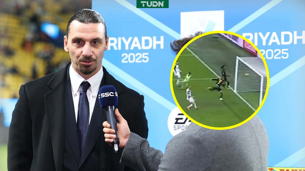 Zlatan Ibrahimovic reacciona al gol de Santiago Gimenez y esto es lo que dijo