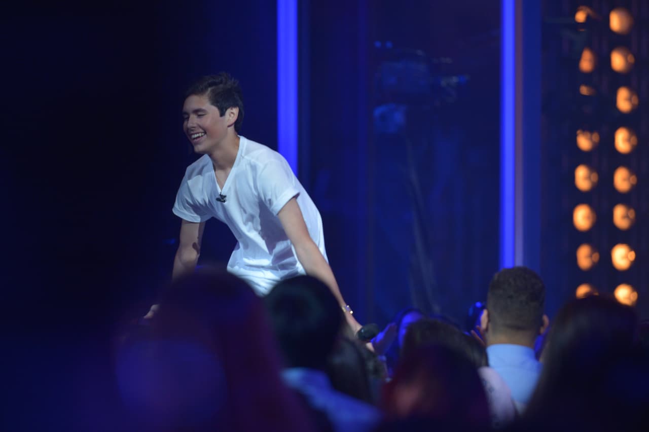 Edward llegó a las audiciones lleno de muchas ilusiones.