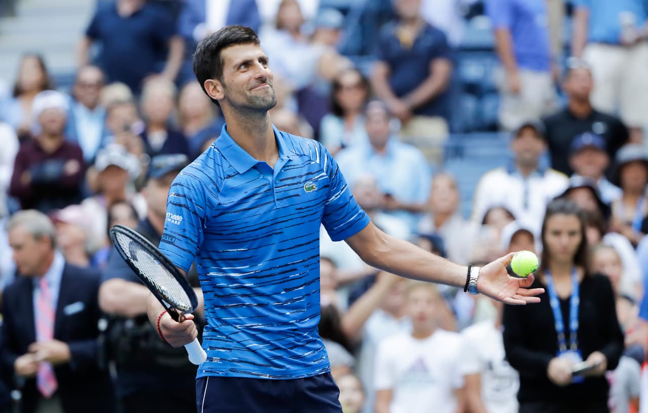 Novak Djokovic avanza fácil en el US Open