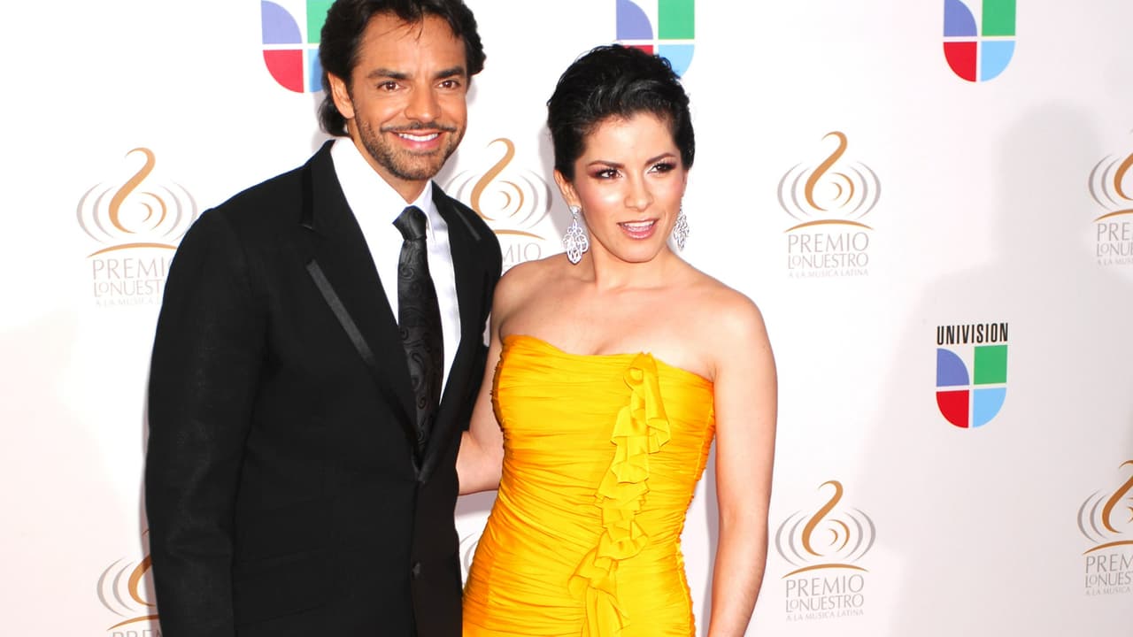 Alessandra Rosaldo y Eugenio Derbez en Premio Lo Nuestro 2009