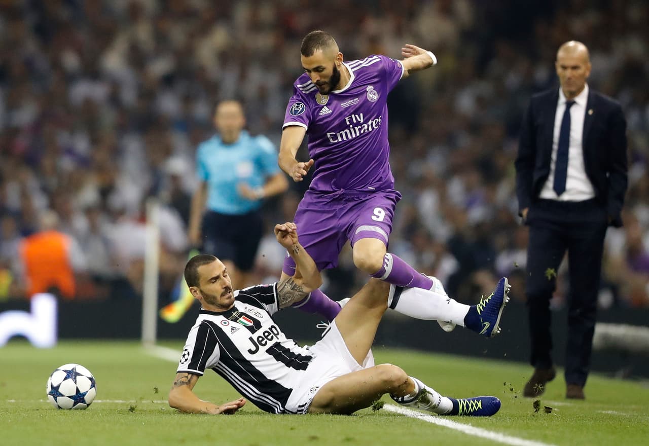 Karim no estuvo fino en el frente de ataque, pero su sola presencia llevó miedo a la defensa de la Juventus. Sin embargo, su calidad fue evidente en jugadas puntuales. jugó para el resto y no pudo anotar.