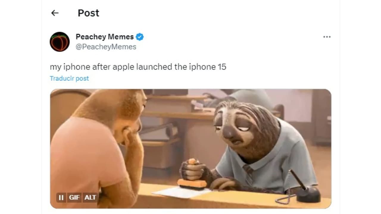 Meme iPhone 15