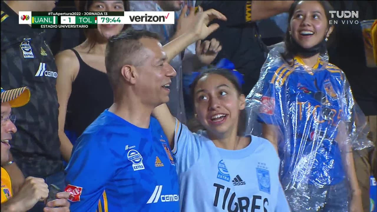 ¡GOL!  anota para Tigres. Florian Thauvin