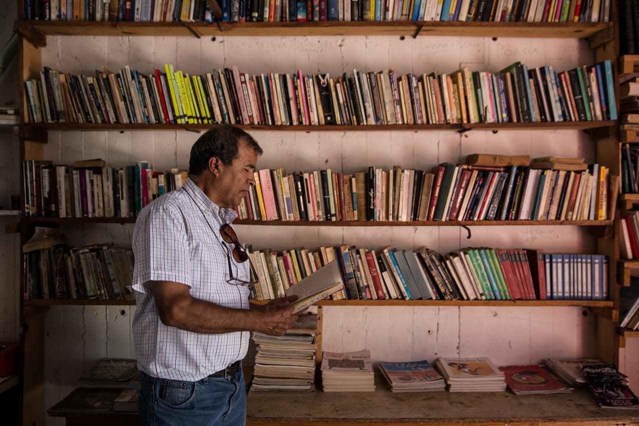Una librería abierta recientemente en el centro de Juárez basada en el intercambio de ejemplares.