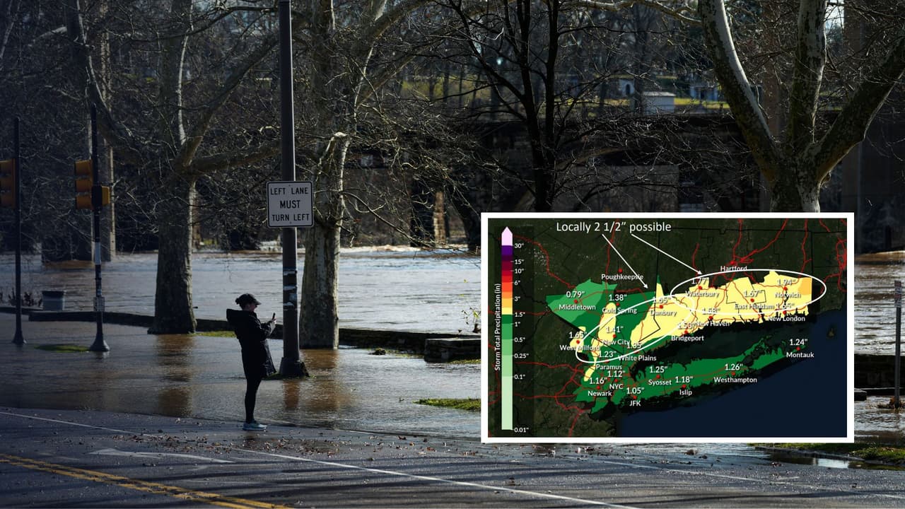 Nueva York espera aguaceros y rachas de viento este viernes: estas serán las horas clave