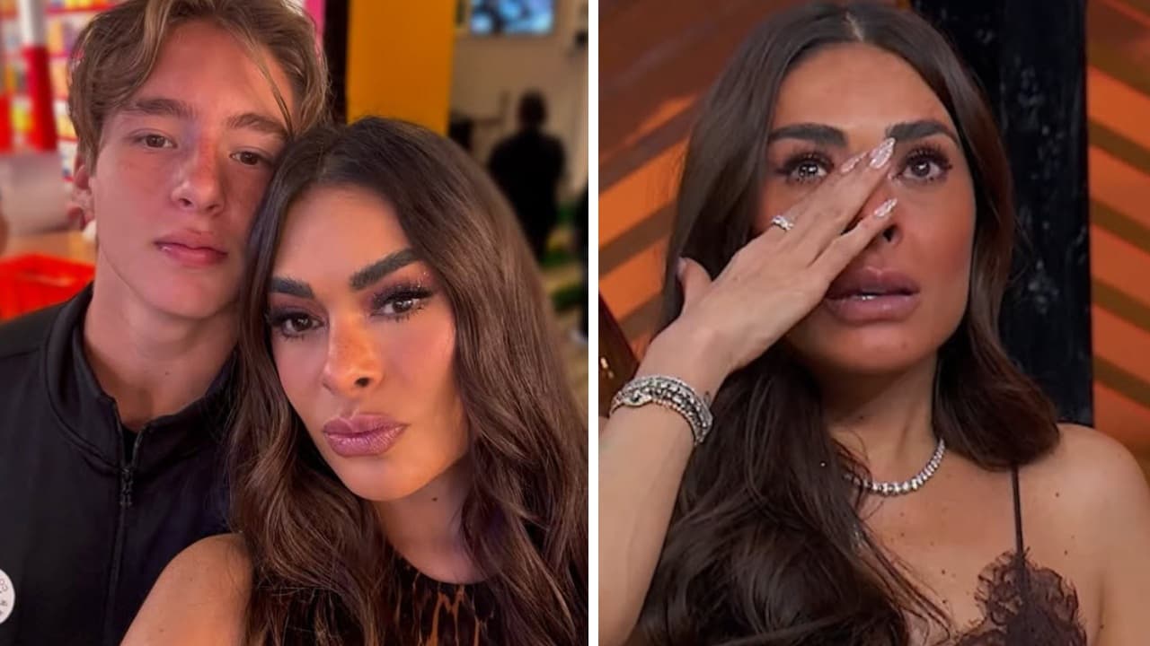Llorando, Galilea Montijo confesó que se sintió "muerta en vida" cuando su hijo decidió irse con su padre