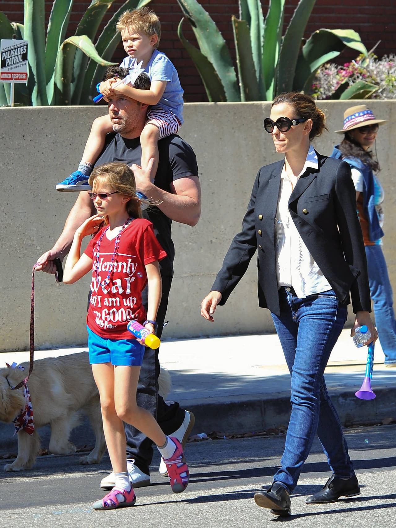 A pesar del difícil tiempo que vive en su separación con Ben Affleck, ella es toda una pro.