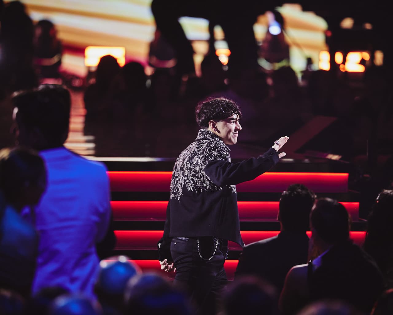 Xavi fue el ganador del premio Fusión Música Mexicana Del Año, dedicó el galardón a su abuelo, quien atraviesa por problemas de salud.