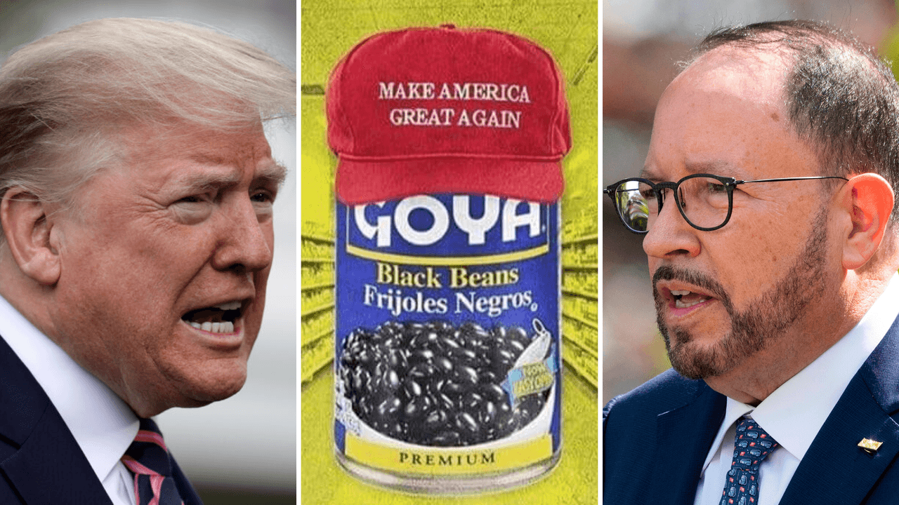 Políticos y activistas hispanos en California convocan a un boicot contra Goya Foods por apoyar a Trump