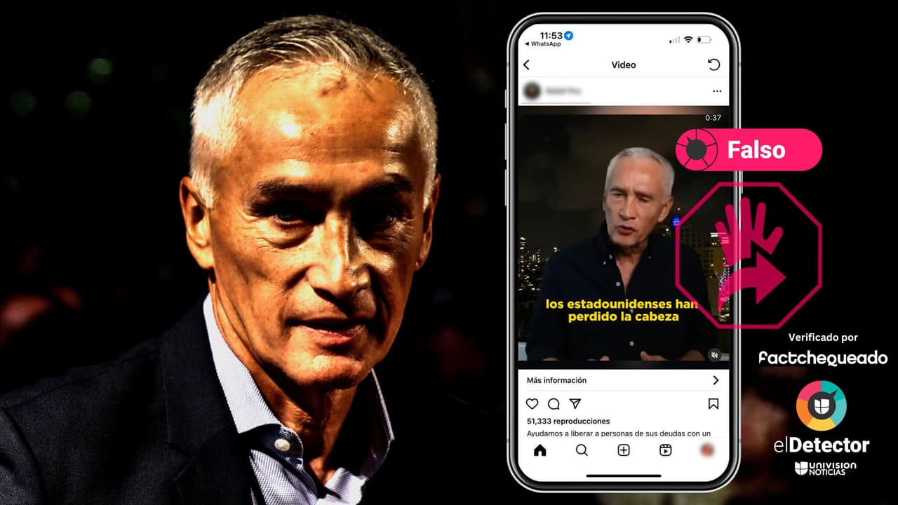 Jorge Ramos no promueve un “paquete de recuperación” para ayudarte a pagar las deudas de tus tarjetas: esos videos son falsos 
