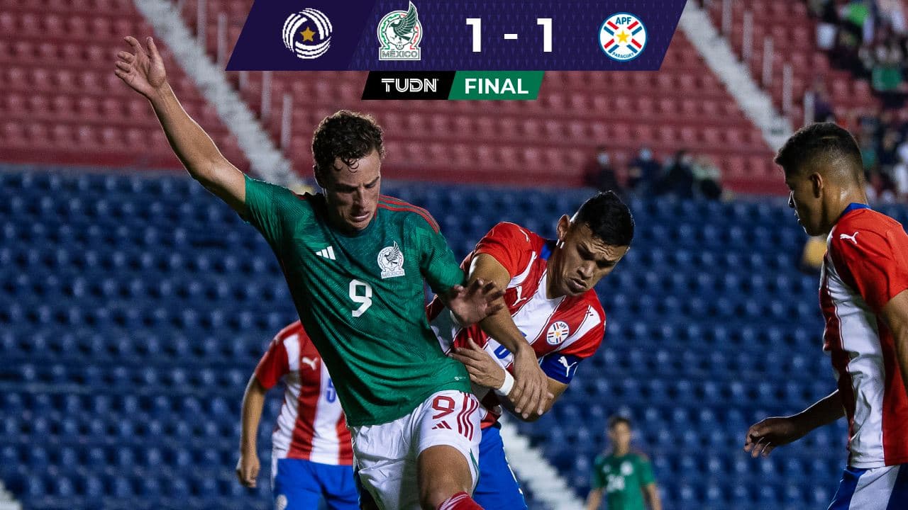 México 1-1 Paraguay en Revelations Cup 2022: resumen, marcador y goles