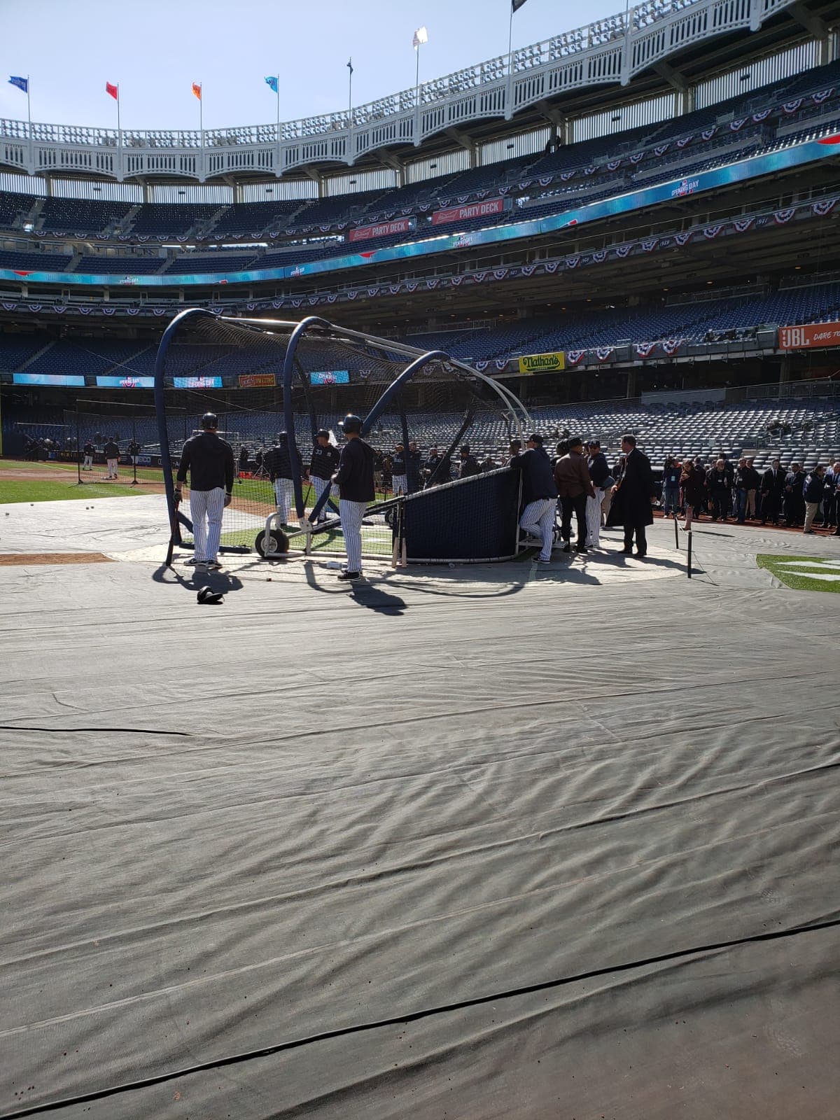 Los Yankees abrieron la temporada regular 2019 este jueves 28 de marzo en el Yankee Stadium contra los Orioles.
