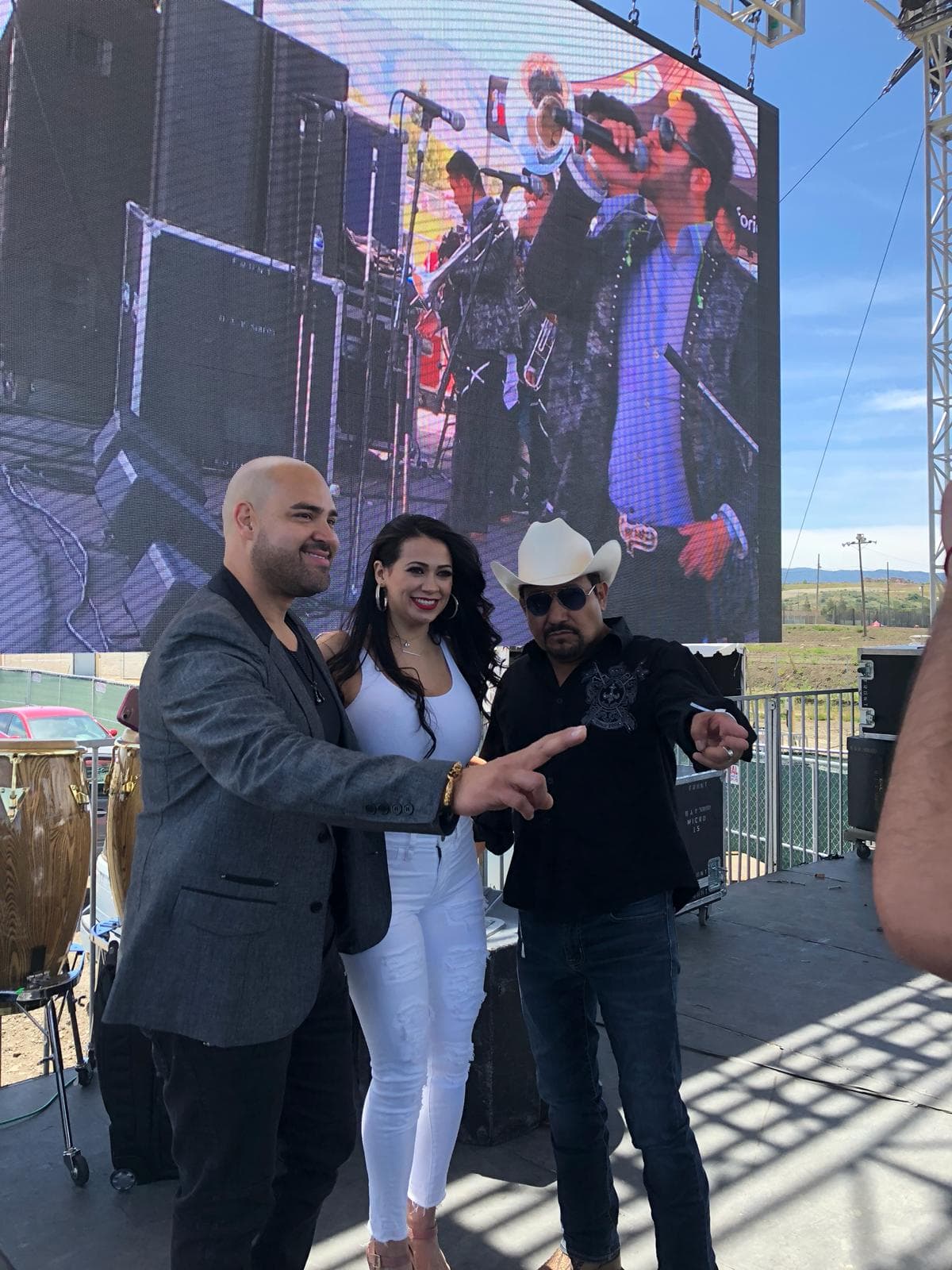 La música era por parte de la Banda La Chacaloza, y el sabor también lo pusieron El Bueno, La Mala y El Feo.