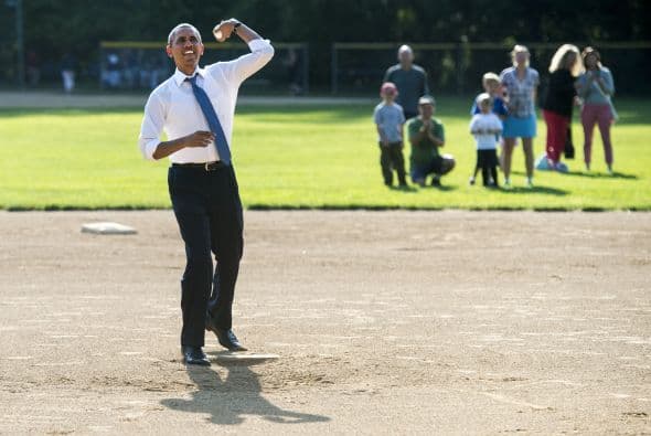 Pero fue evidente que lo suyo no es el beisbol.
