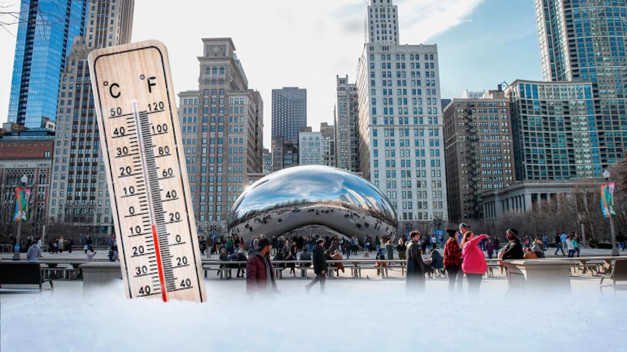 Prevén bajón de 15 °F en la temperatura de Chicago para este jueves 