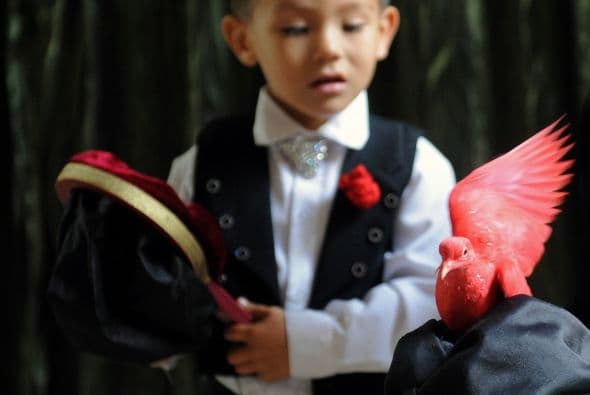 "Lo que pasa es que la magia es un don que no todos tienen. Yo a James le vi esa vocación de ser mago, él conoce los secretos", añadió.