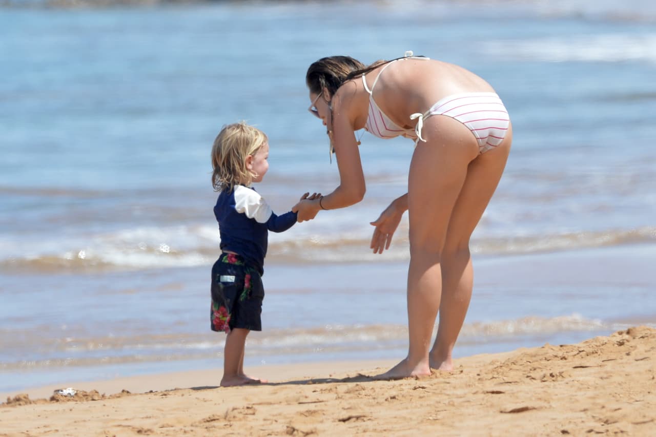 Estuvo muy atenta a las palabras de su peque.