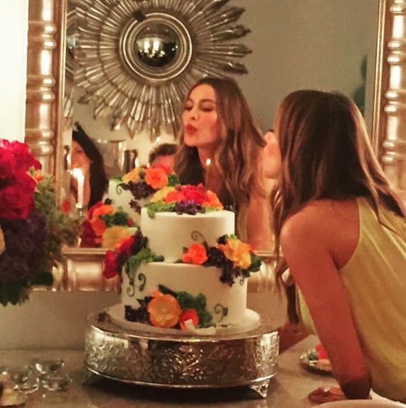 Todas las veces que Sofía Vergara sale comiendo en su Instagram