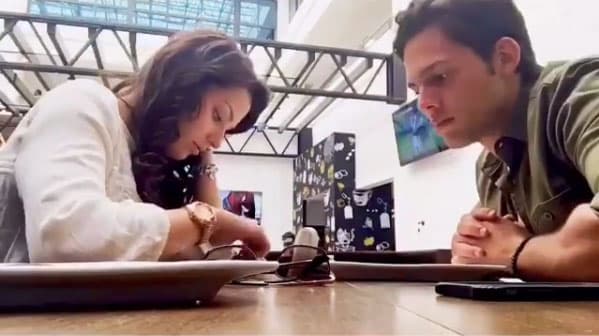 Palomares aseguró que
<b>no hubo una tercera persona </b>en discordia como se rumoró.