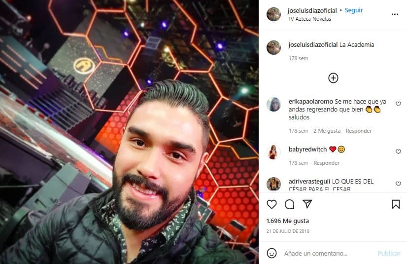 José Luis en 'La Academia'