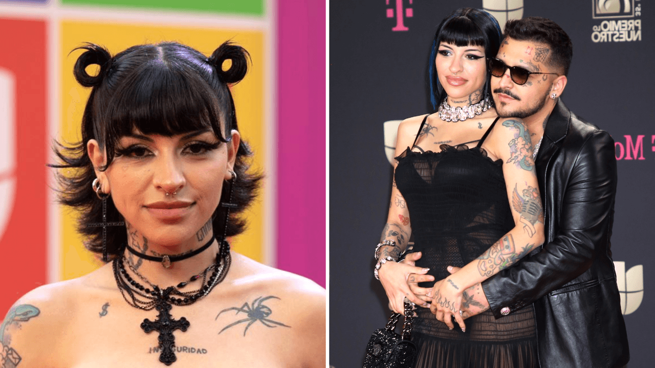 Cazzu presume su embarazo con un outfit formal: su vestido delineó su ‘baby bump’