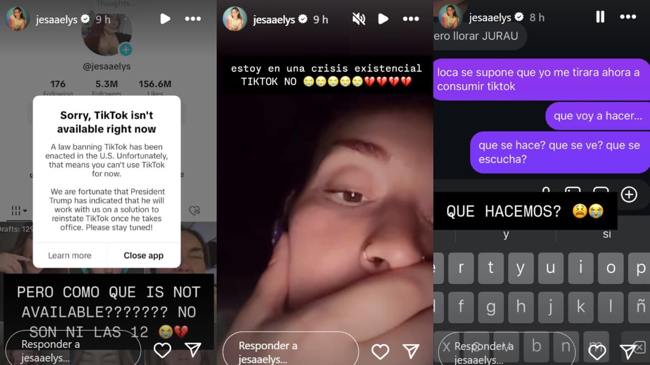 Jessaelys Ayala, la única hija de Daddy Yankee y Mireddys González, tampoco podía creer el 'apagón' de la plataforma en la que ella es una conocida 'influencer'.