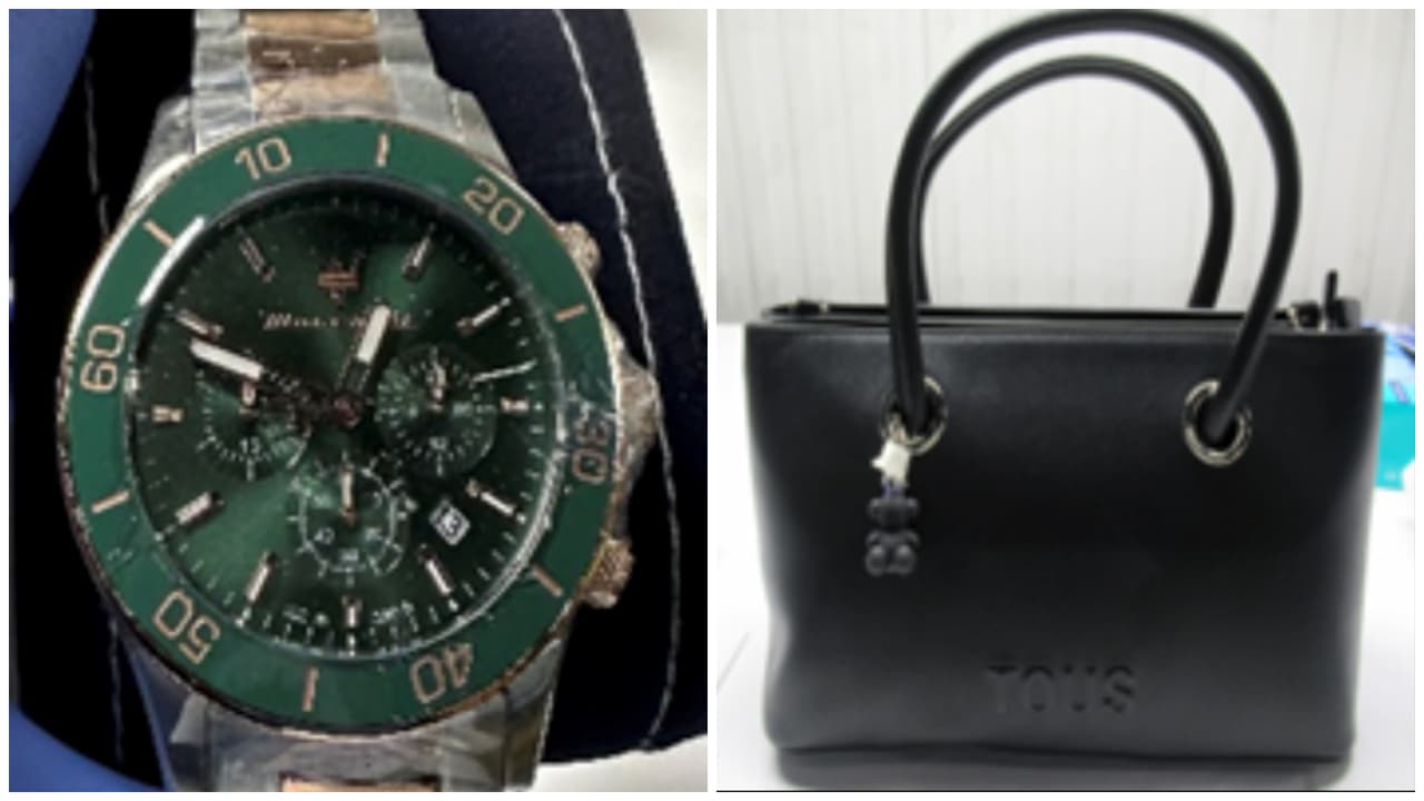 Incautan $377,000 en mercancía de lujo y 349 Rolex y Cartier falsificados en Miami