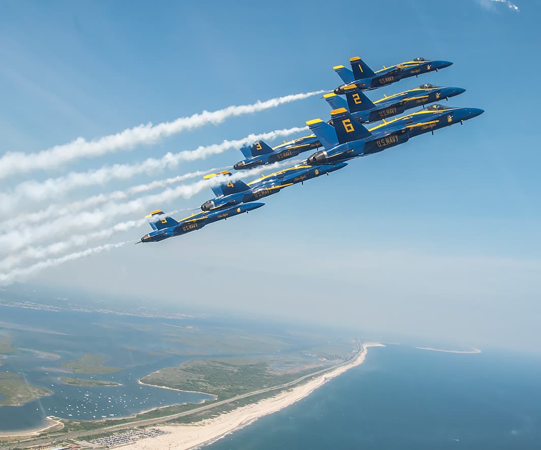 Tras la demostración de esta tarde en Los Ángeles, el escuadrón partirá a Marimar, una ciudad al norte de San Diego, el 28 y 29 de septiembre.