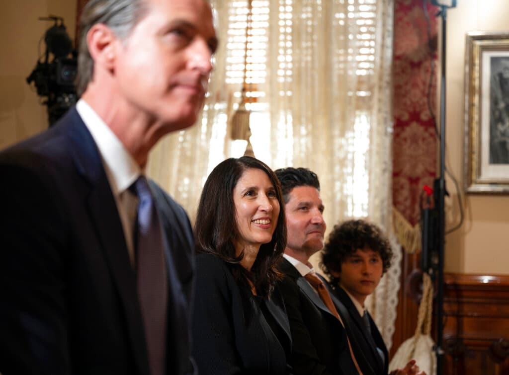 Patricia Guerrero, el día en que se integró por primera vez a la Corte Suprema como jueza asociada.