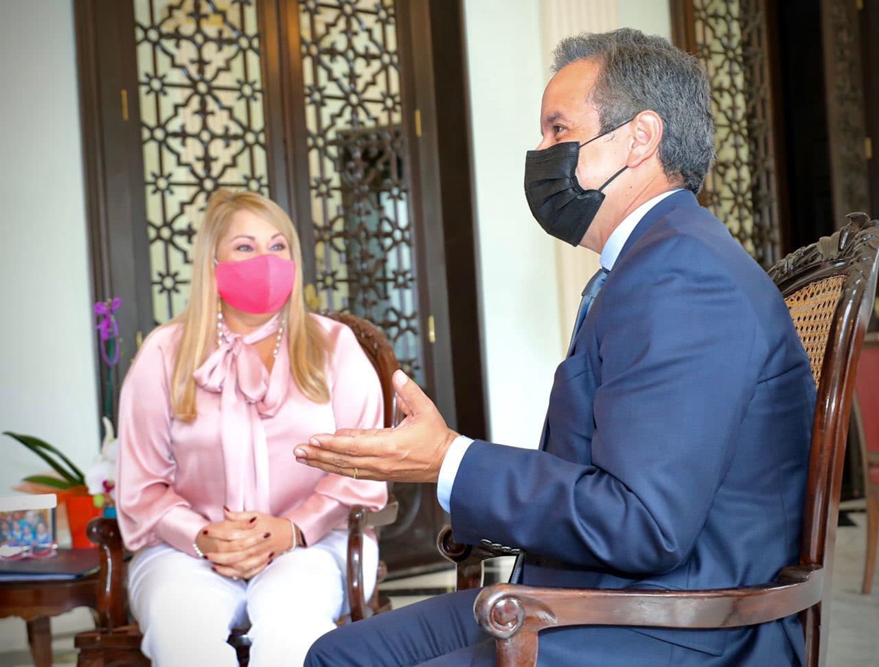 Miguel Romero se reúne con la gobernadora para incluir medidas en la próxima sesión extraordinaria