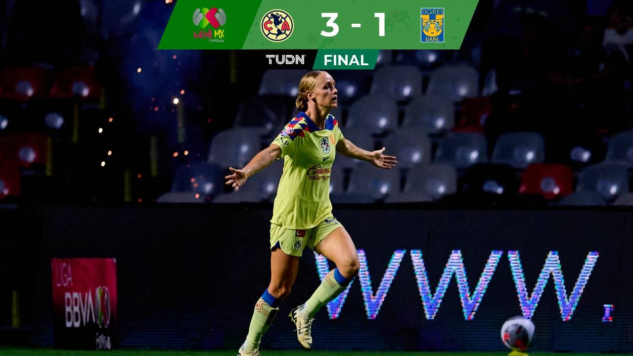 América apunta a la Final tras golear a Tigres