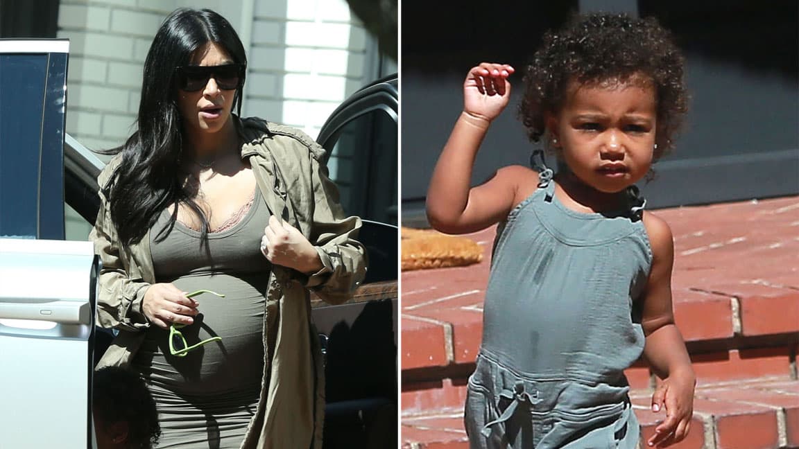 Kim Kardashian y Nori son igualitas.