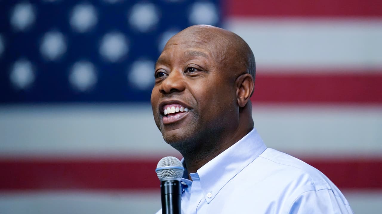 Tim Scott | Así busca el único senador negro republicano ganar la nominación republicana a Trump y DeSantis