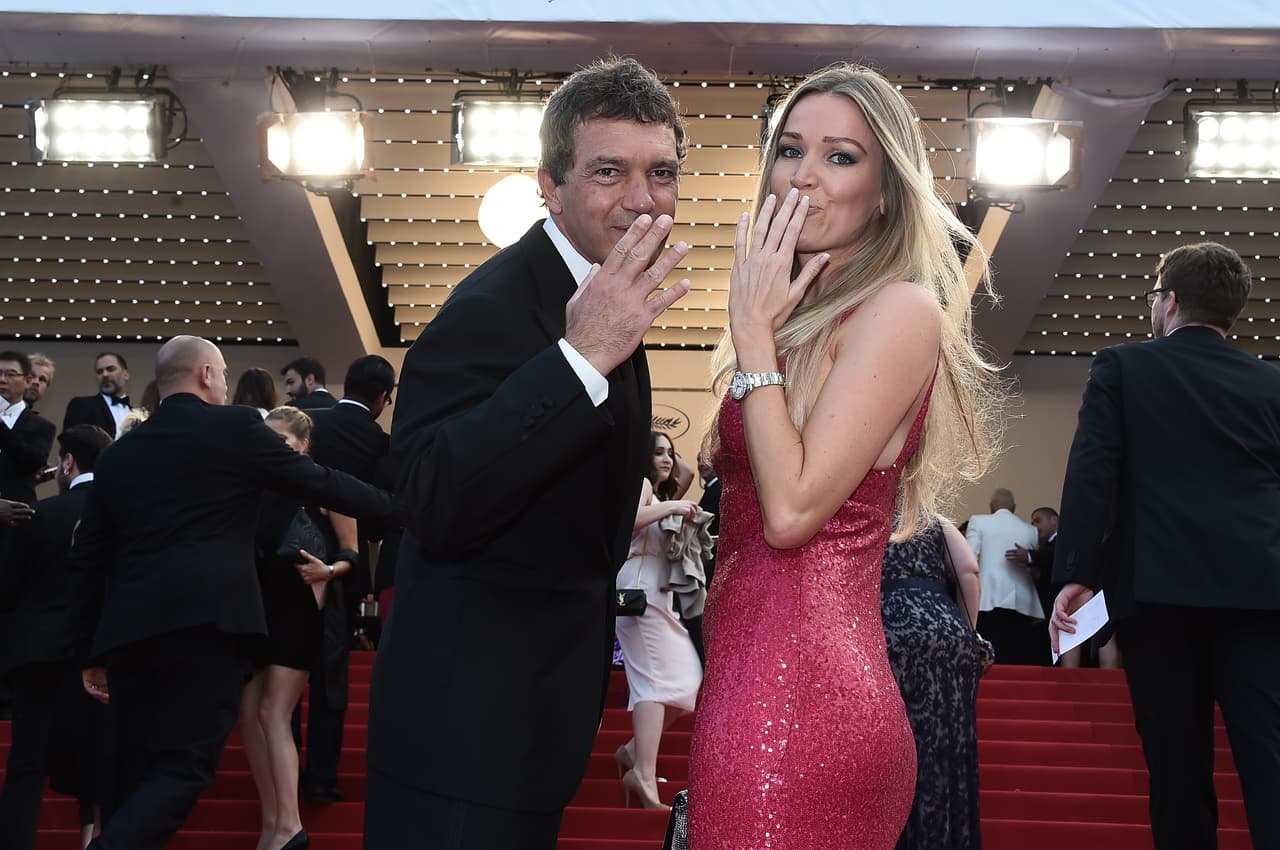 La pasaron tan bien que jugaron e inicieron muecas hacia las cámaras.