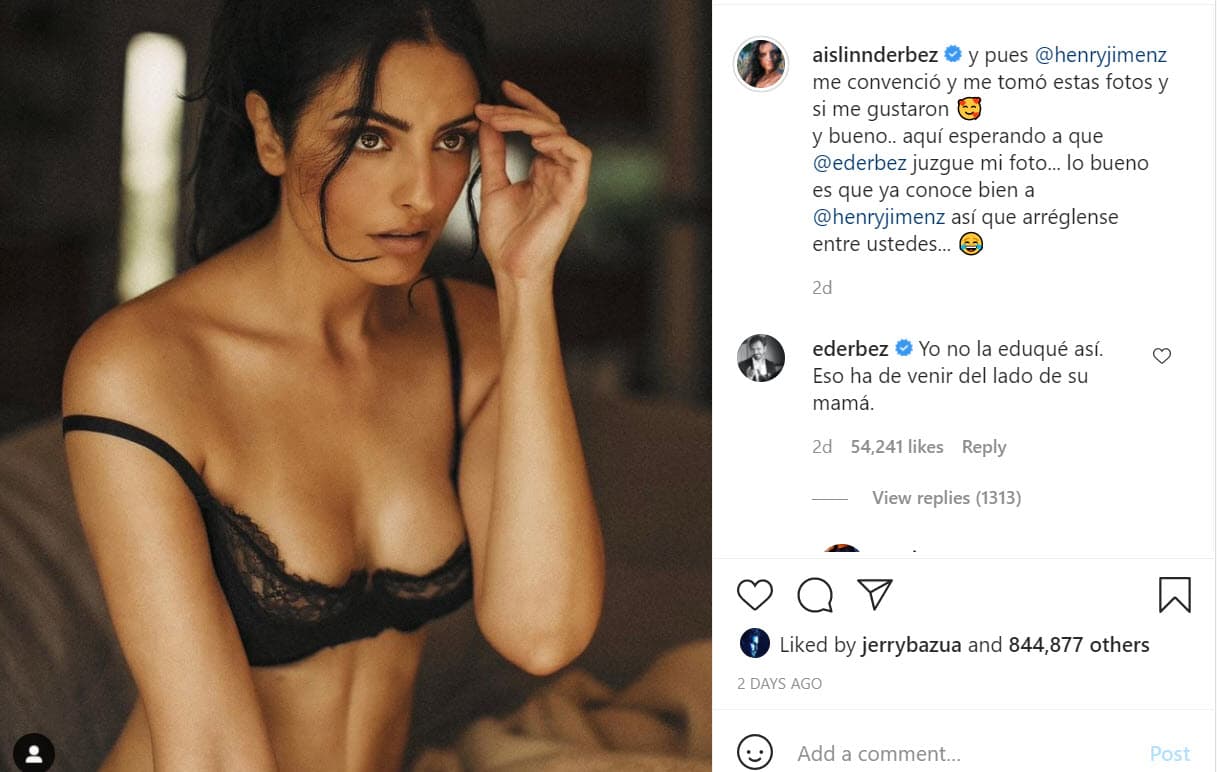 "Aquí
<b><a href="https://www.instagram.com/p/CLgEWoHBL04/" target="_blank">esperando a que Eugenio Derbez juzgue mi foto</a></b>... lo bueno es que ya conoce bien a Henry Jiménez, así que arréglense entre ustedes", escribió en un primer mensaje.
<br>