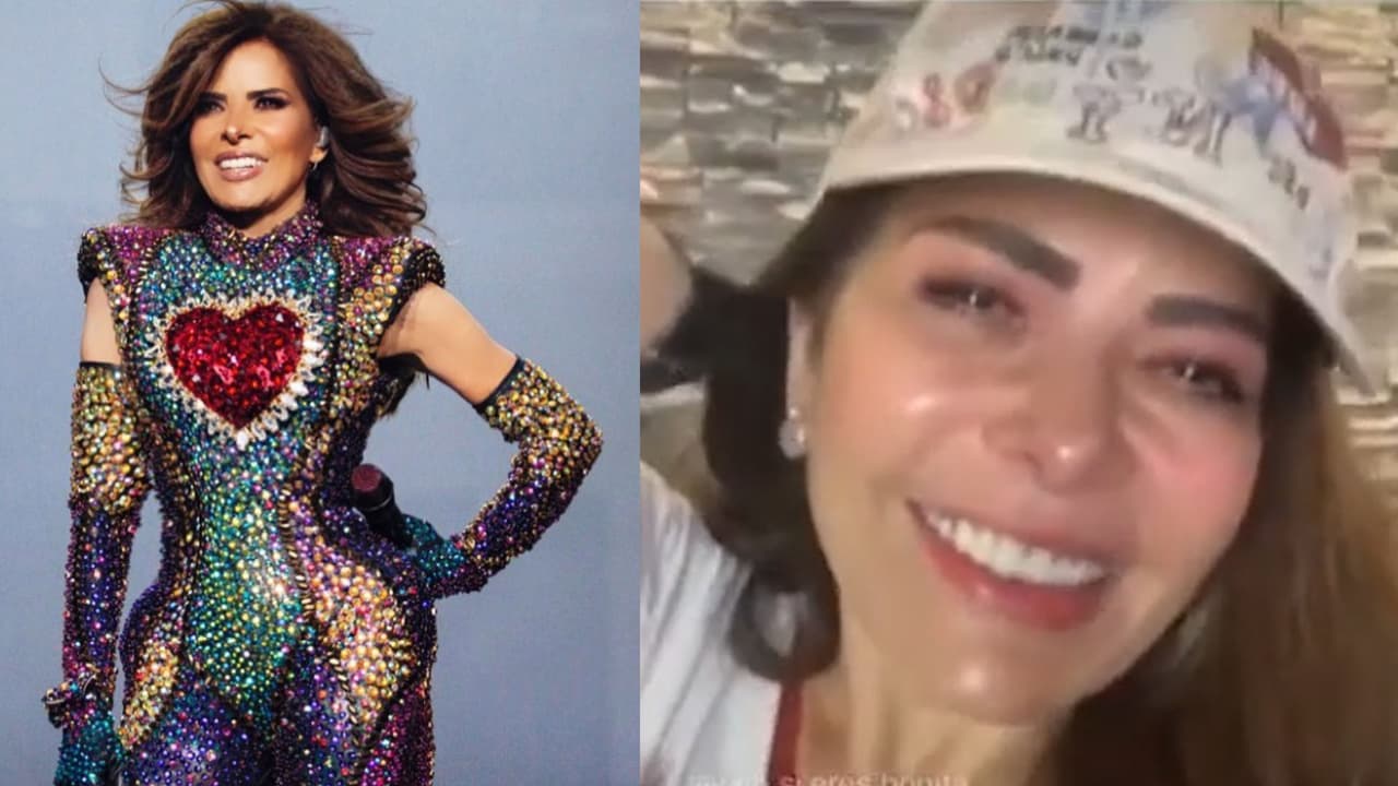 (Video) Con lágrimas en los ojos, Gloria Trevi celebra 15 años de su salida de prisión