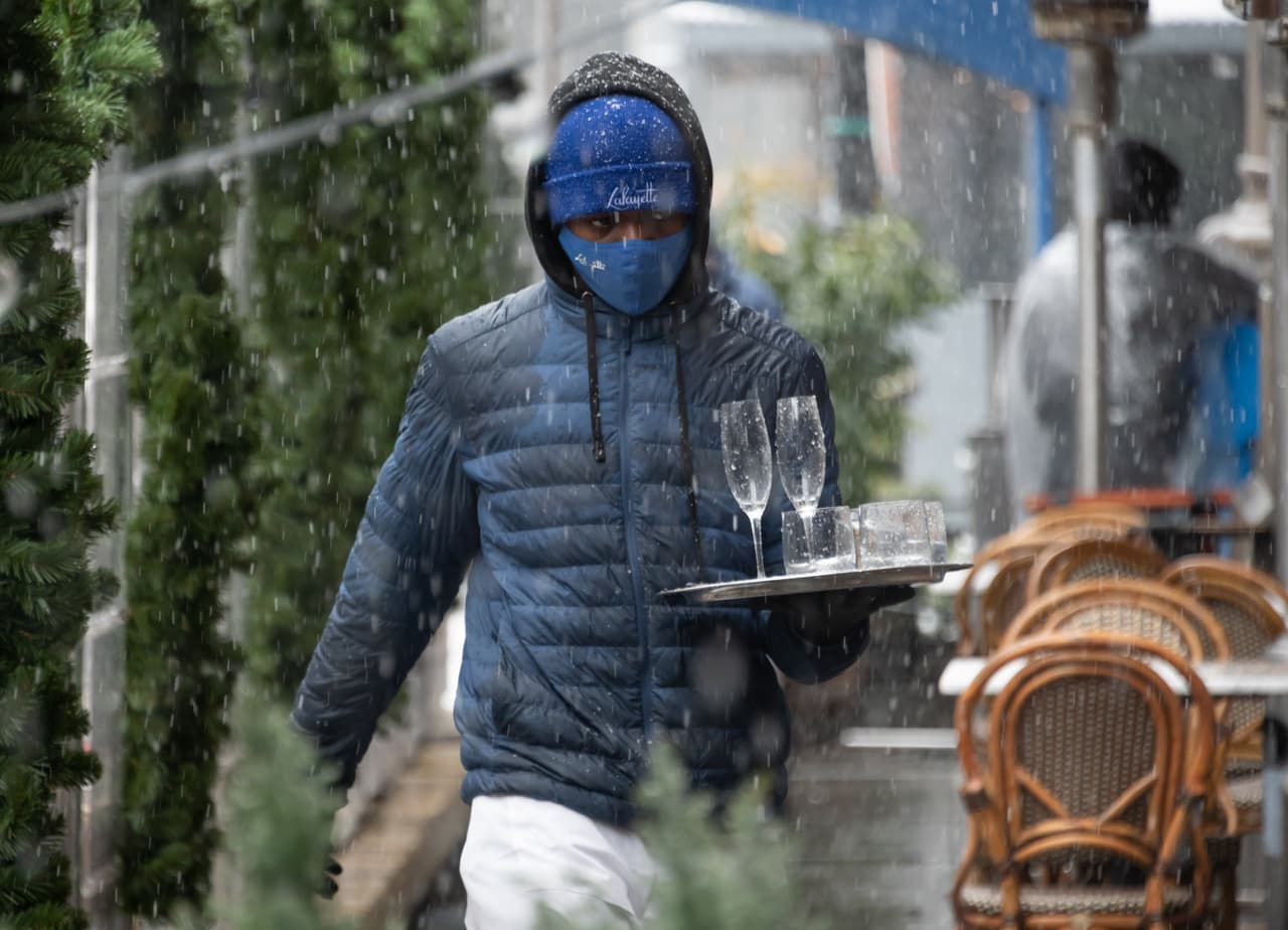 Pronostican hielo, aguanieve y lluvia helada para el fin de semana en Nueva York y Nueva Jersey