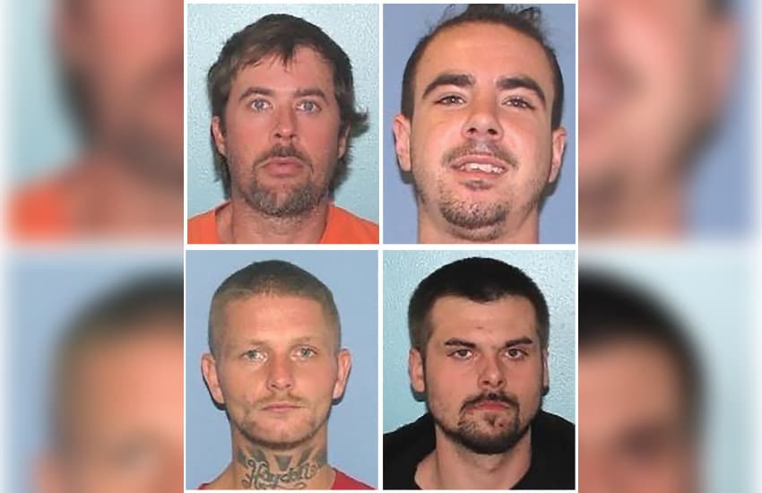 Capturan en Carolina del Norte a tres de los cuatro presos que se fugaron de una cárcel de Ohio