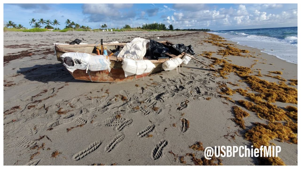 Patrulla Fronteriza detiene a 9 balseros cubanos que llegan a las costas de Florida 