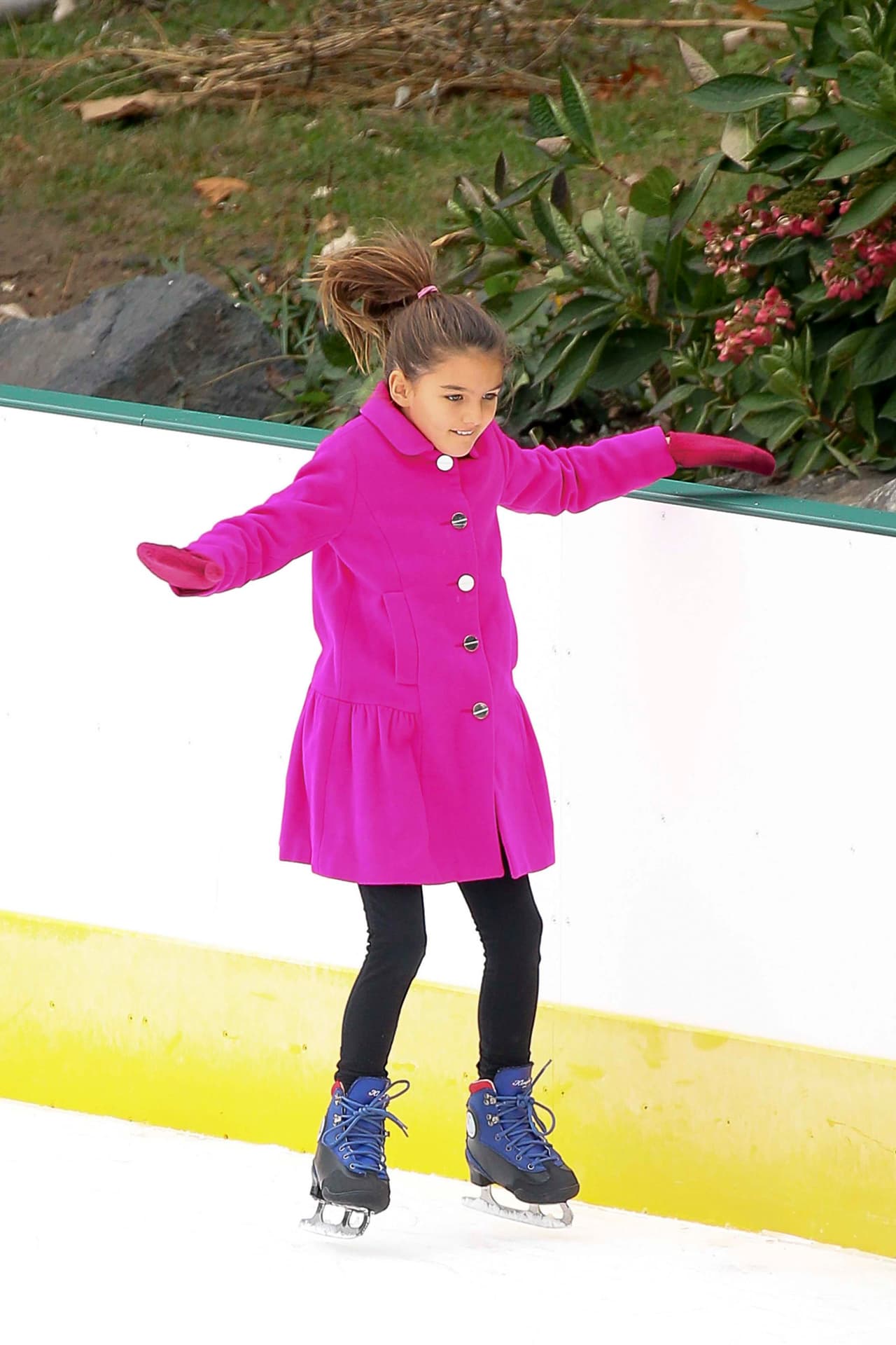 Suri estaba muy concentrada.