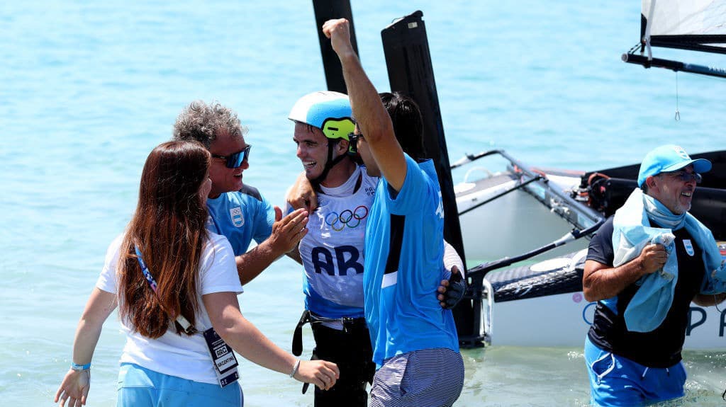 La vela le vuelve a cumplir a Argentina con plata en Paris 2024