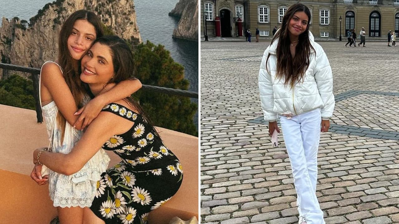 Carlota, hija de ‘Chiqui’ Delgado, cumplió 14 años.