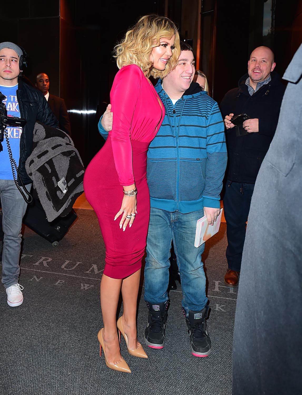 Porque claro, las Kardashian saben perfectamente cómo llamar la atención.