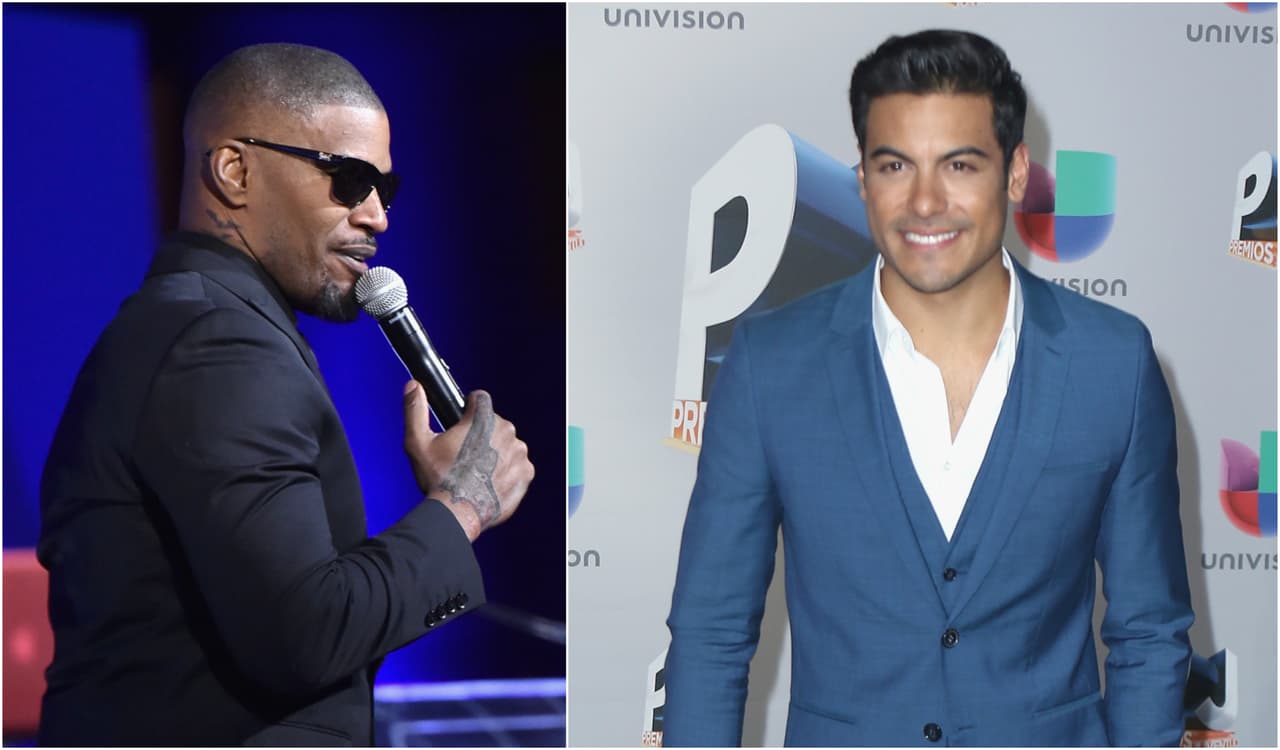 El famoso dibujo de Leonardo DaVinci 'Hombre de Vitruvio' se basa en las mismas proporciones griegas que llevaron a 
<b>Jamie Foxx </b> al décimo lugar de esta listas. Creemos que 
<b>Carlos Rivera</b> podría colarse también ahí.