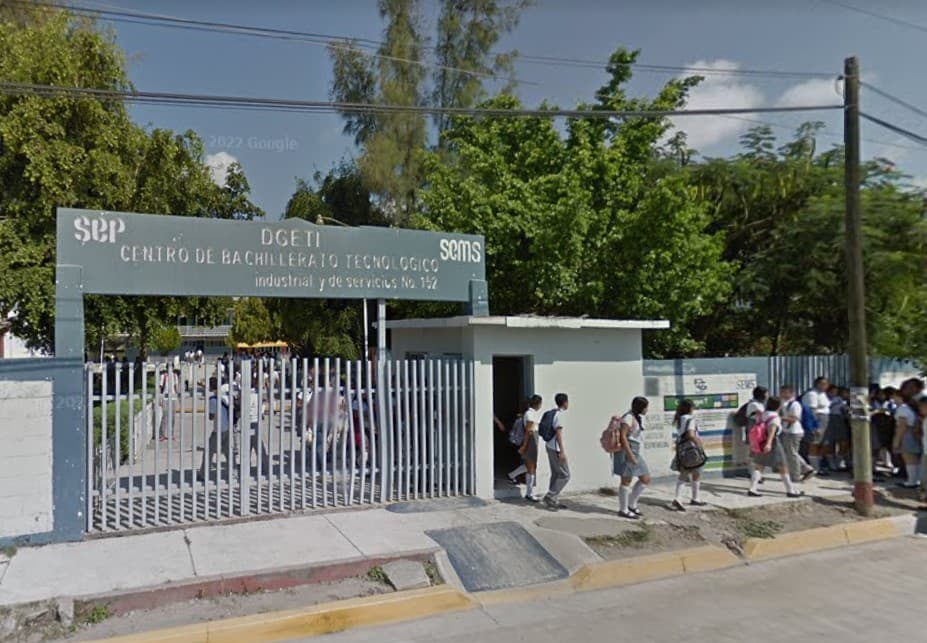 Escuela CBTis 152 de Escuinapa, Sinaloa.