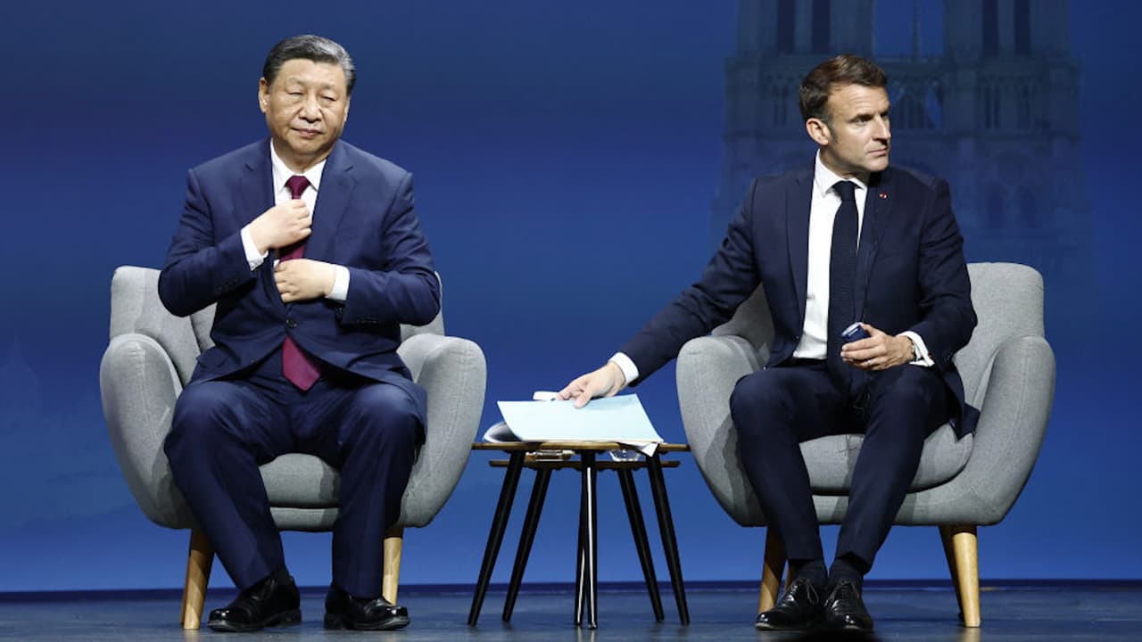 Presidentes de Francia y China apoyan una tregua olímpica