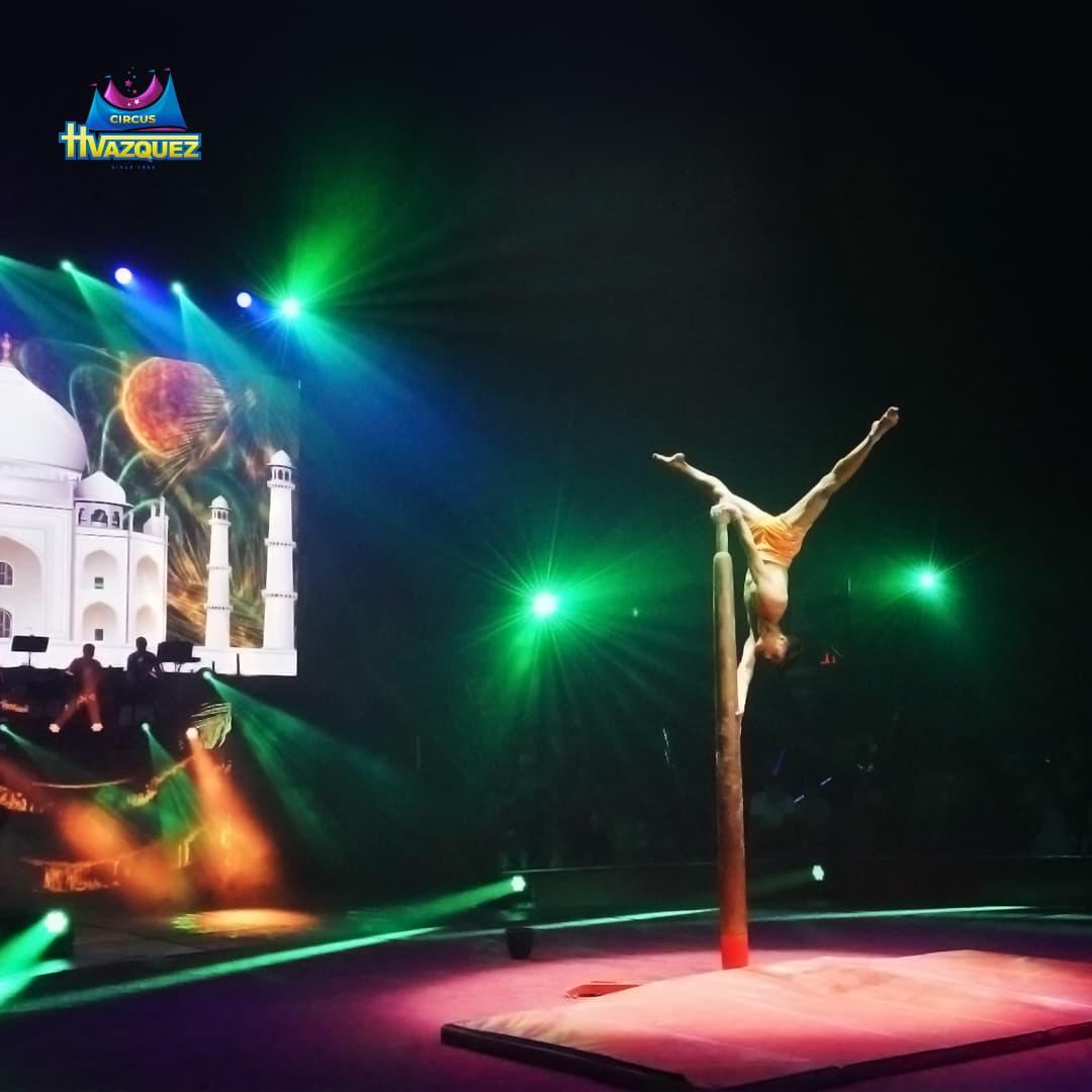 <b>Hasan Ansari</b>. Hasan es un joven acróbata indio. Realiza rutinas acrobáticas fantásticas y de alto riesgo en Pole Mallakhamb y otros elementos peligrosos.